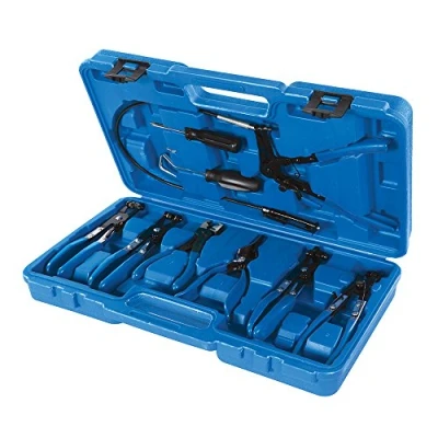 Obrázek Silverline 984748 Schlauchschellen und klemmenzangen, Blau, 1854 mm, 9 Teilig Satz