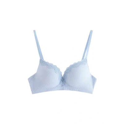 Obrázek Lindex Seamless Pushup podprsenka, Ženy, Velikost: 70C, Light blue
