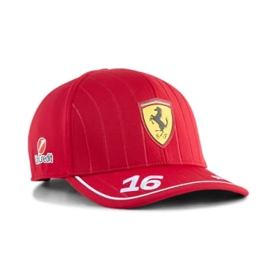 Obrázek PUMA Scuderia Ferrari F1 2025 Charles Leclerc Kappe Jednotná velikost, červená, velikost