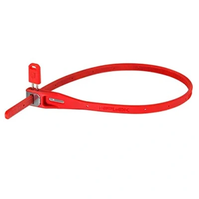 Obrázek Hiplok Z LOK Twin Pack, multifunkční bezpečnostní páska, unisex, RED, obvod zavírání 40 cm, jednotná velikost