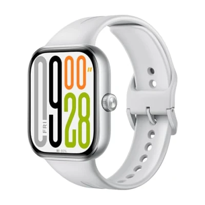 Obrázek Xiaomi Redmi Watch 5 2.07&quot; AMOLED, 60Hz, 24 Tage Akku, 150+ Sportmodi, 5ATM wasserfest, GNSS, Herzfrequenz &amp; SPO₂ Sensor, Bluetooth Calling, Aluminium Rahmen, drehbare Krone, Silver Gray