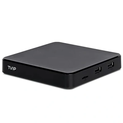 Obrázek TVIP S Box v.605 IPTV 4K HEVC HD Android 6.0 Linux Multimedia Stalker IP TV Streamer 1GB RAM + 8GB eMMC, MicroSD Card, EXT.IR vč. 5GHz WLAN