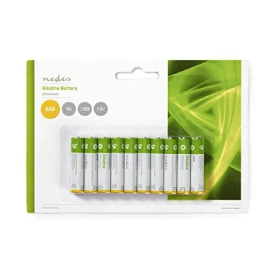 Obrázek Nedis AAA alkalická baterie, 1,5 V, 1 0 ks