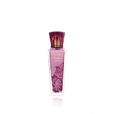 Obrázek Christina Aguilera Violet Noir Eau de Parfum, vůně s květinovými a ovocnými tóny, parfém pro dámy 15 ml