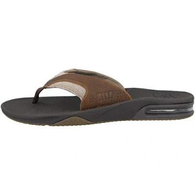 Obrázek Reef Pánská kožená Fanning Flipflop, Hnědá, 36 EU