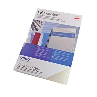 Obrázek Poly Clearview krycí fólie, 100 ks, 350 Micron, Čisté, matná