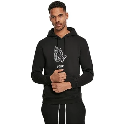 Obrázek Mister Tee DARK PRAY Mikina s kapucí, Muži, Velikost: XXL, Black