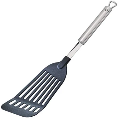 Obrázek Küchenprofi 1215092800 obracečka na vejce Parma, ušlechtilá ocel, stříbrná, 1,8 x 8,4 35,6 cm