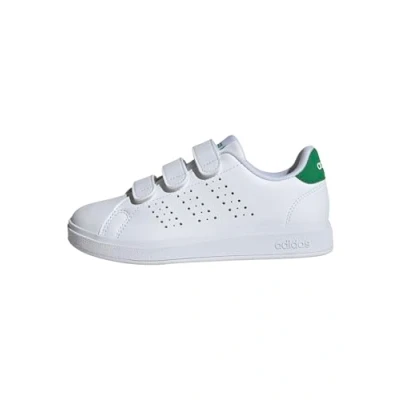 Obrázek adidas Advantage Base 2.0 Shoes Children Tennisschuhe, Cloud White/Cloud White/Green, 31 EU
