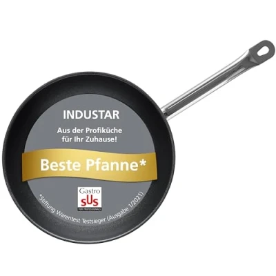 Obrázek GastroSUS Industar vítěz testu pánev Stiftung Warentest (1/2021) Diamas Pro, nerezová ocel, 28 cm
