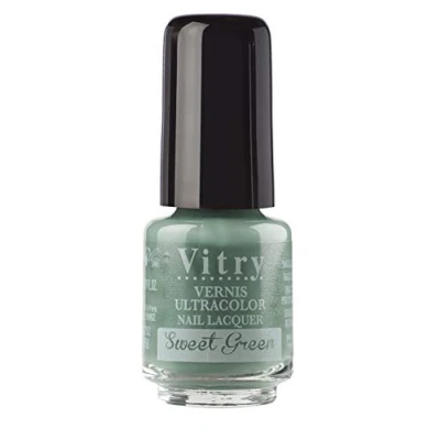 Obrázek Vitry Mini Nagellack, Süßes Grün, 4 ml
