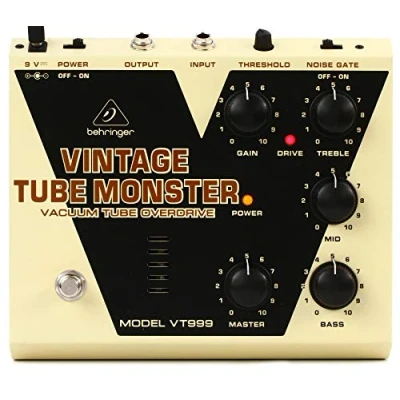 Obrázek Behringer VINTAGE TUBE MONSTER VT999 Klasický trubkový overdrive