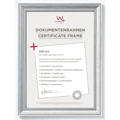Obrázek walther design JA130S Picture Frame Lounge, 21 x 29,7 cm, stříbrná