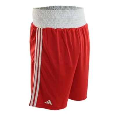 Obrázek adidas Pánské základní děrovačky Base Punch boxerské šortky, červené, XS