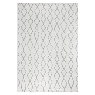 Obrázek andiamo Tkaný koberec Bolonia vzor moderní Öko Tex 100 koberec, polypropylen, ornament šedý, 160 x 235 cm