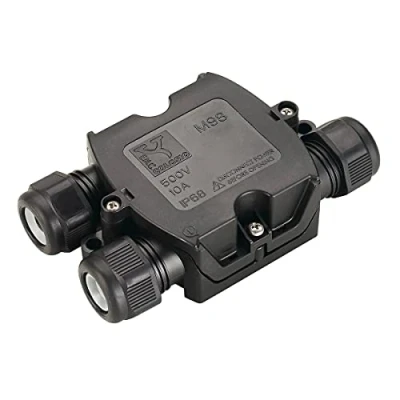 Obrázek SLV Elektrická komponenta IP 68 T spojovací box / IP68 černá, 228726