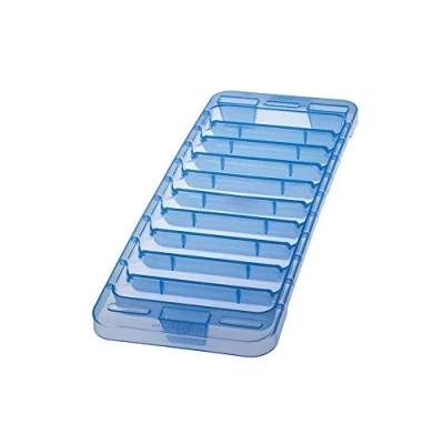 Obrázek Snips Eiswürfelform für Getränke 10 längliche Eisstäbchen EIS Sticks, Kunststoff, Blau und Gelb, One Size