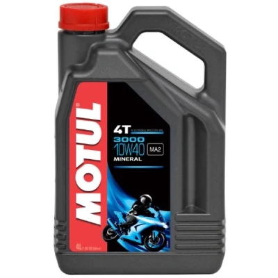 Obrázek Motul 104046 3000 4T, 10 W 40, 4 l, hnědá, 300x234x114
