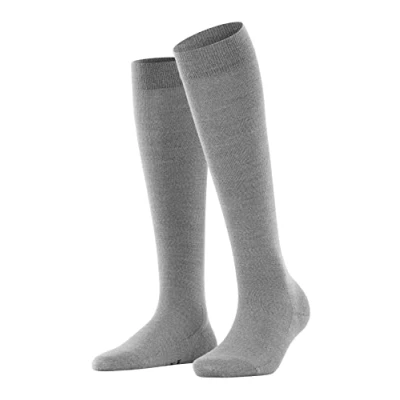 Obrázek Falke Softmerino Kneehigh warm Podkolenky, Ženy, Velikost: 35/36, Light grey