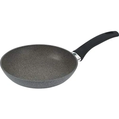 Obrázek BALLARINI Ferrara Granitiová pánev s nepřilnavým povrchem, 20 cm, vhodná pro indukci, kontrolou teploty, hliník, šedá