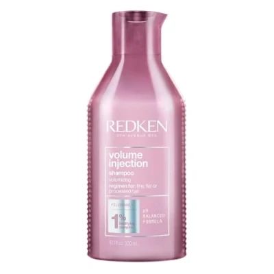 Obrázek Redken Šampon na vlasy s opravujícím zvětšením objemu, filloxany a pečujícími polymery, šampon High Rise Volume Injection Shampoo, 1 x 300 ml