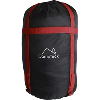 Obrázek CampTeck U6954 lehký kompresní pytel odpuzující vodu spací na pytel, oblečení, cestování, kempování, outdoor černý