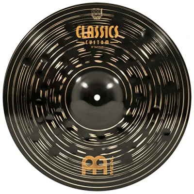 Obrázek Meinl Cymbals Classics Custom Dark Crash — 16 palců (video) bicí sada činely (40,64 cm) B12 bronz, tmavý povrch (CC16DAC)