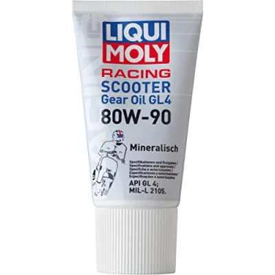 Obrázek LIQUI MOLY Motorbike Gear Oil (GL4) 80W 90 Scooter 150 ml převodový olej motocyklu výr. č.: 1680