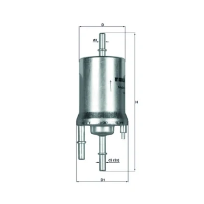 Obrázek MAHLE KL 156/1 palivový filtr