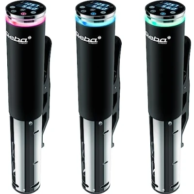 Obrázek Steba Sous Vide Stick, 1200 W, nastavení teploty do 95 C, dotykový displej, odchylka 0,1 přesný vařič, SV 60