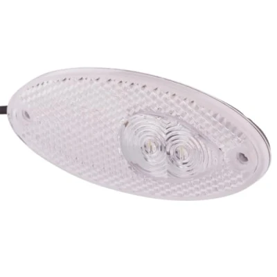 Obrázek HELLA 2PG 964 295 111 Polohové světlo hraniční přívěs karavan LED 24V nástavba/šroubové připojení ECE Kabel: 5000 mm zástrčka: otevřené konce kabelu vpředu množství: 1