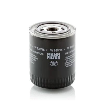 Obrázek MANN FILTER W 930/15 olejový filtr pro osobní a užitková vozidla