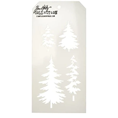 Obrázek Stampers Anonymous Woodland šablona, syntetický materiál, vícebarevná, 28,3 x 11,4 0,1 cm
