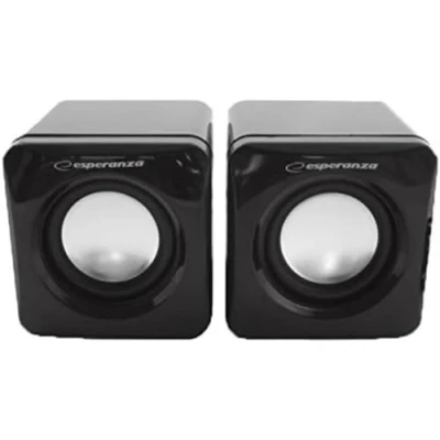 Obrázek Esperanza EP11 LEGGIERO Cube 2 x 3W designové počítačové boxy PC reproduktory v kostce styl