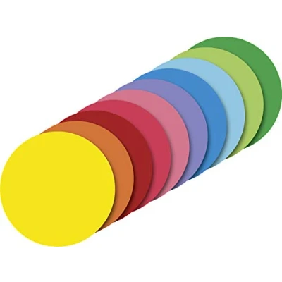 Obrázek Skládací listy kulaté 15 cm 100 ks
