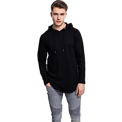 Obrázek Urban Classics OPEN EDGE Mikina s kapucí, Muži, Velikost: XXL, Black