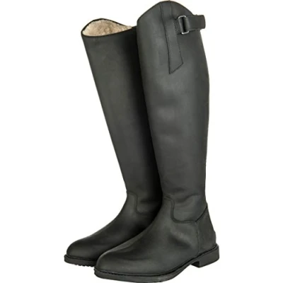 Obrázek HKM 7579 jezdecké boty Flex Country, s podšívkou, unisex standardní délka/šířka, černé, 40