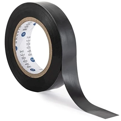 Obrázek Raquex Ukončovací pás pro rakety, na tenis, badminton, squash, hokej a sport, snadné roztržení, bezpečnostní Overgrip, 14 mm x 20 m