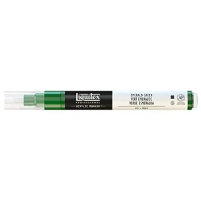 Obrázek Liquitex Profesionální malba akryl zvýrazňovač akrylová barva, smaragdově zelená, akrylový popisovač 24 mm hrot