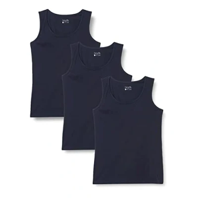 Obrázek berydale Dámský tank top ze 100% bavlny v multibalení, tmavě modrá