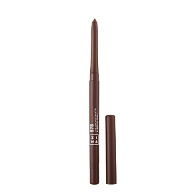 Obrázek 3INA MAKEUP Vegan Cruelty Free The 24h Automatic Eyebrow Pencil 578 tužka na obočí Longwear přírodní povrchová úprava voděodolná včetně štětce čokoládově hnědá