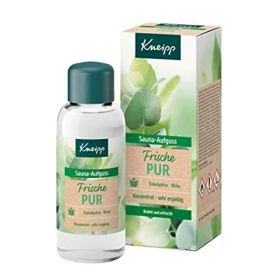Obrázek Kneipp Infuze do sauny Fresh PUR obsahuje éterický eukalyptový olej v osvědčené Kneippové kvalitě &amp; výtažky z březové 100 ml