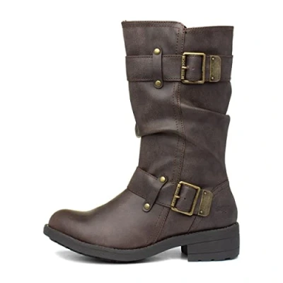 Obrázek Rocket Dog Dámské Trumble Biker Boots, Hnědá