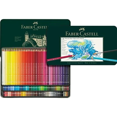 Obrázek FABER CASTELL 117511 Akvarelová tužka Albrecht Dürer, 120 ks kovové pouzdro