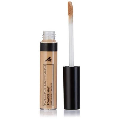Obrázek Manhattan Powder Mat Camouflage Concealer 300 Medium, Matující krém, korektor s aplikátorem proti kruhům pod očima a nečistotám pleti, 1x 7 ml