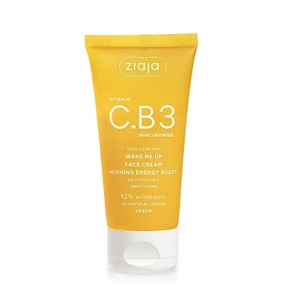 Obrázek Ziaja Vitamina C.B3 NIACINAMIDA revitalizující denní krém na obličej Wake Me Up 50 ml