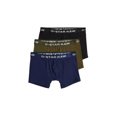 Obrázek G STAR 3ER PACK Boxerky, Muži, Velikost: Large, Blau schwarz grün