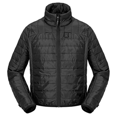 Obrázek SPIDI, Thermo LINER, Motorrad Unterziehjacke, Farbe: Tiefschwarz, Motorradjacke für Herren, Niedrige und Mittlere Temperaturen, Winddicht