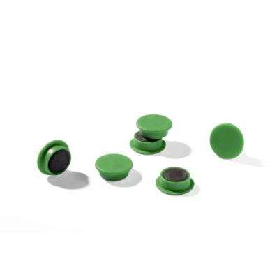 Obrázek Durable Magnety, průmyslové balení, 32 mm, 720p, zelené, 20 kusů, 475305