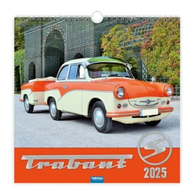 Obrázek Trötsch Technikkalender Trabant 2025: Wandkalender
